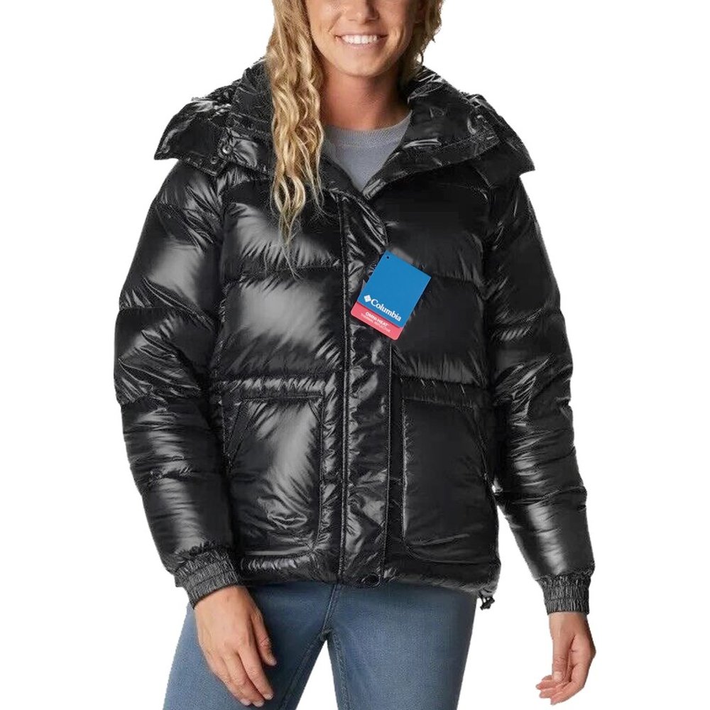 NEW $320 Columbia Northern Gorge Puffer Jacket! 700 Fill Power Down Black